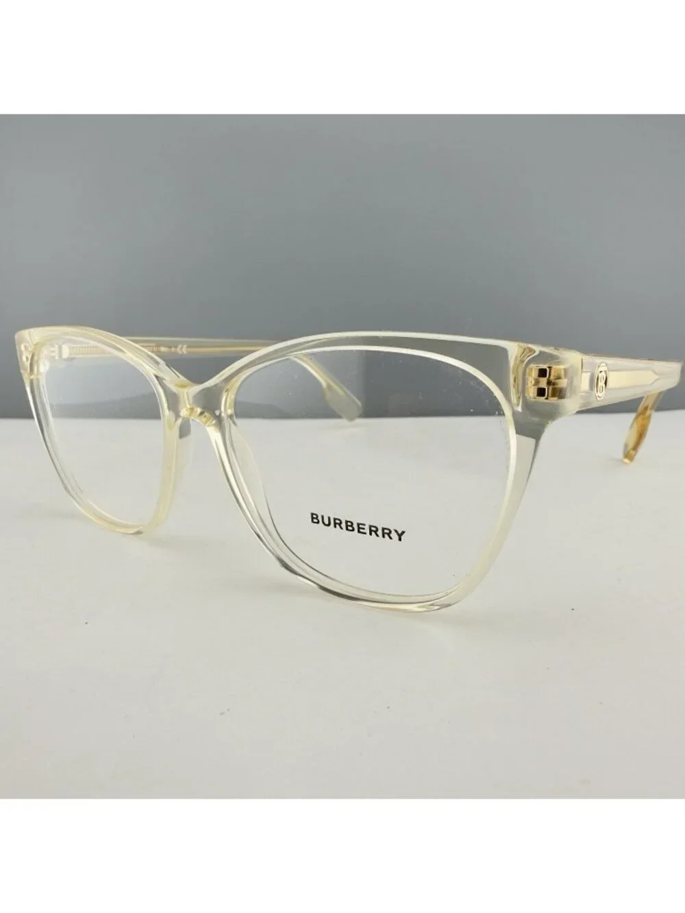 Burberry B2345 3852 Eyeglasses Frames Yellow Caroline 54-15-140